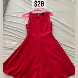 Lulu’s Small Red Fit and Flare!